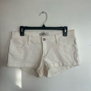 Women's Hollister Vintage White Denim Shorts